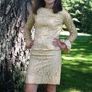Custom-made 1960s(?) lace dress